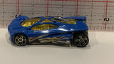 Blue Sling Shot Hot Wheels Toy Diecast Car