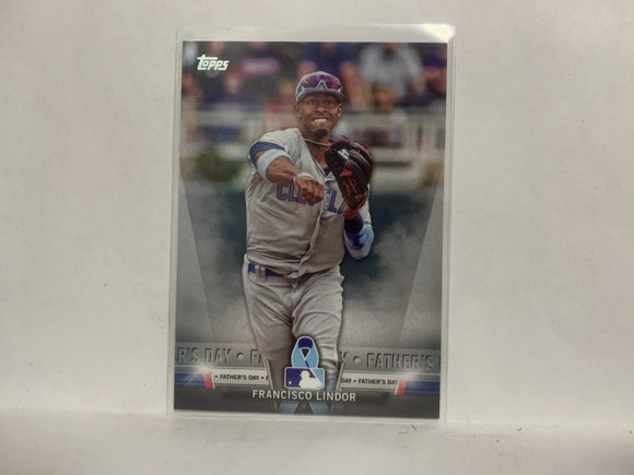 TS-17 Francisco Lindor Cleveland Indians 2018 Topps Series 1 Baseball Card NR