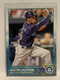 #339 Austin Jackson Seattle Mariners 2015 Topps Series One Baseball Card