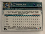 #339 Austin Jackson Seattle Mariners 2015 Topps Series One Baseball Card