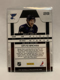 #28 David Backes St Louis Blues 2011-12 Zenith Hockey Card  NHL