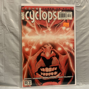 #003 Cyclops Icons Three of four Marvel Comics BP 9180