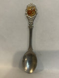 Christmas Noel Pointsettia Flowers Souvenir Spoon