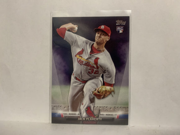 TS-86 Jack Flaherty Rookie St Louis Cardinals 2018 Topps Series 1 Baseball Card NS