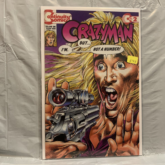 #2 Crazyman  Continuity Comics BP 9183