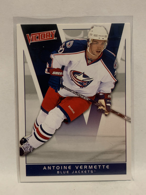 #49 Antoine Vermette Columbus Blue Jackets 2010-11 Victory Hockey Card  NHL