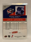 #49 Antoine Vermette Columbus Blue Jackets 2010-11 Victory Hockey Card  NHL