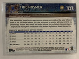 #323 Eric Hosmer Kansas City Royals 2015 Topps Series One Baseball Card