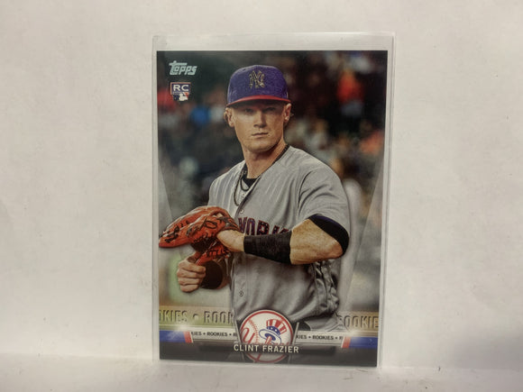 TS-75 Clint Frazier Rookie New York Yankees 2018 Topps Series 1 Baseball Card NS