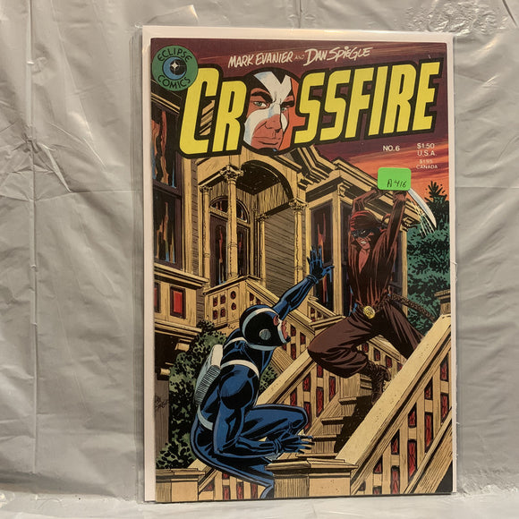 #6 Crossfire  Eclipse Comics BP 9190