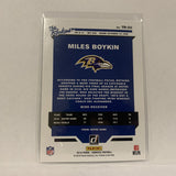 #TR-30 Miles Boykin Baltimore Ravens Rookie 2019 Donruss  Football Card AQ