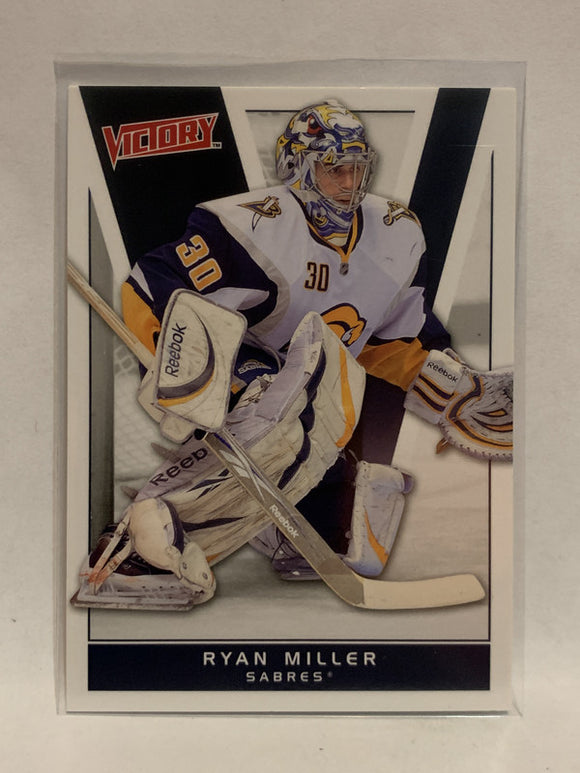 #19 Ryan Miller Buffalo Sabres 2010-11 Victory Hockey Card  NHL