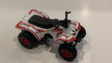 White ATV  Maisto Toy Diecast Car