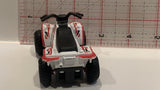 White ATV  Maisto Toy Diecast Car