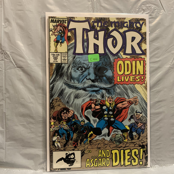 #399 The Mighty Thor Odin Lives and Asgard Dies Marvel Comics BP 9202