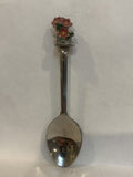Lake Louise AB Wild Rose Flower Souvenir Spoon