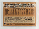 #T88-31 Randy Arozarena Tampa Bay Rays 2023 Topps Series One Baseball Card