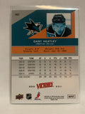 #161 Dany Heatley San Jose Sharks 2010-11 Victory Hockey Card  NHL