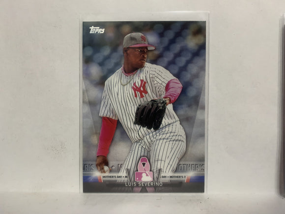 TS-63 Luis Severino New York Yankees 2018 Topps Series 1 Baseball Card NS