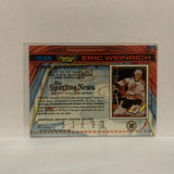 #339 Eric Weinrich New Jersey Devils 1991-92 Topps Stadium Club Hockey Card JU