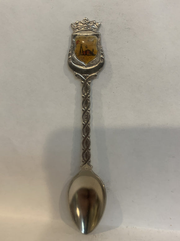 Drayton Valley ALTA Alberta Souvenir Spoon