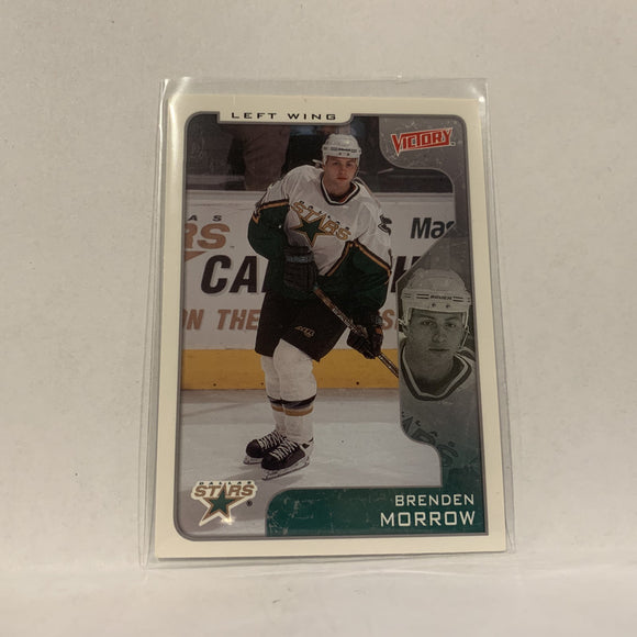 #111 Brenden Morrow Dallas Stars  2001-02 UD Victory Hockey Card AQ