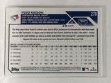 #270 Yusei Kikuchi Toronto Blue Jays 2023 Topps Series One Baseball Card