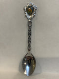 Prince Alberta Tiger Lily Flower Canada Souvenir Spoon