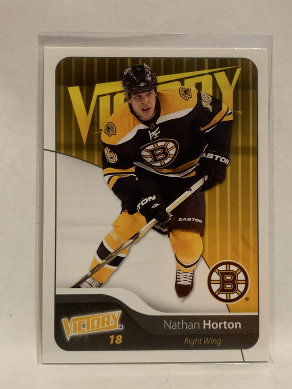 #15 Nathan Horton Boston Bruins 2011-12 Victory Hockey Card  NHL