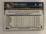 #170 Tommy Medica San Diego Padres 2015 Topps Series One Baseball Card