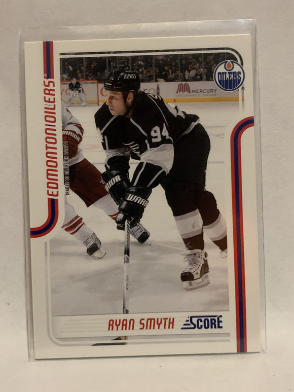 #195 Ryan Smith Edmonton Oilers 2011-12 Score Hockey Card  NHL