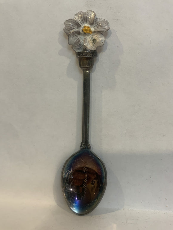 Penticton BC Dogwood Flower Souvenir Spoon