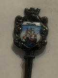 Portugal Ship Crest Emblem Souvenir Spoon