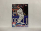#323 Elvis Andrus Texas Rangers 2018 Topps Series 1 Baseball Card NT