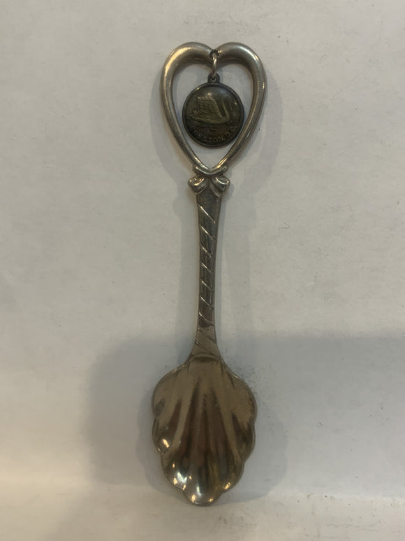 Creston BC Swan Bird Souvenir Spoon