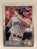 #99 Yonder Alonso San Diego Padres 2015 Topps Series One Baseball Card