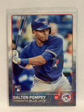 #97 Dalton Pompey Rookie Toronto Blue Jays 2015 Topps Series One Baseball Card