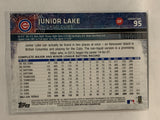 #95 Junior Lake Gold 1022/2015 Chicago Cubs 2015 Topps Series One Baseball Card