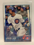#95 Junior Lake   Chicago Cubs 2015 Topps Series One Baseball Card