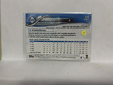 #324 Jake Odorizzi Tampa Bay Rays 2018 Topps Series 1 Baseball Card NT