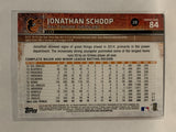 #84 Jonathan Schoop Baltimore Orioles 2015 Topps Series One Baseball Card