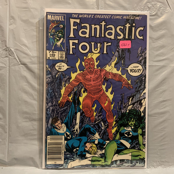 #289 Fantastic Four Marvel Comics BQ 9248