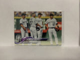#314 Team Card Colorado Rockies 2018 Topps Series 1 Baseball Card NT