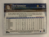 #76 Ian Kennedy San Diego Padres 2015 Topps Series One Baseball Card