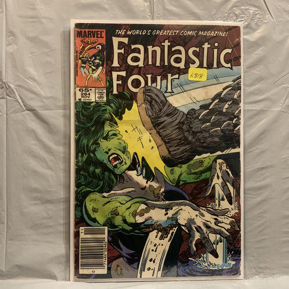 #284 Fantastic Four Marvel Comics BQ 9254
