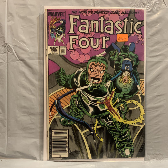 #283 Fantastic Four Marvel Comics BQ 9255