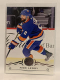 #116 Nick Leddy New York Islanders 2018-19 Upper Deck Series One Baseball Card