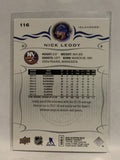#116 Nick Leddy New York Islanders 2018-19 Upper Deck Series One Baseball Card