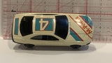 White #4 M-Power Unbranded Toy Diecast Car