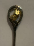 Las Vegas Dice Nevada  Souvenir Spoon